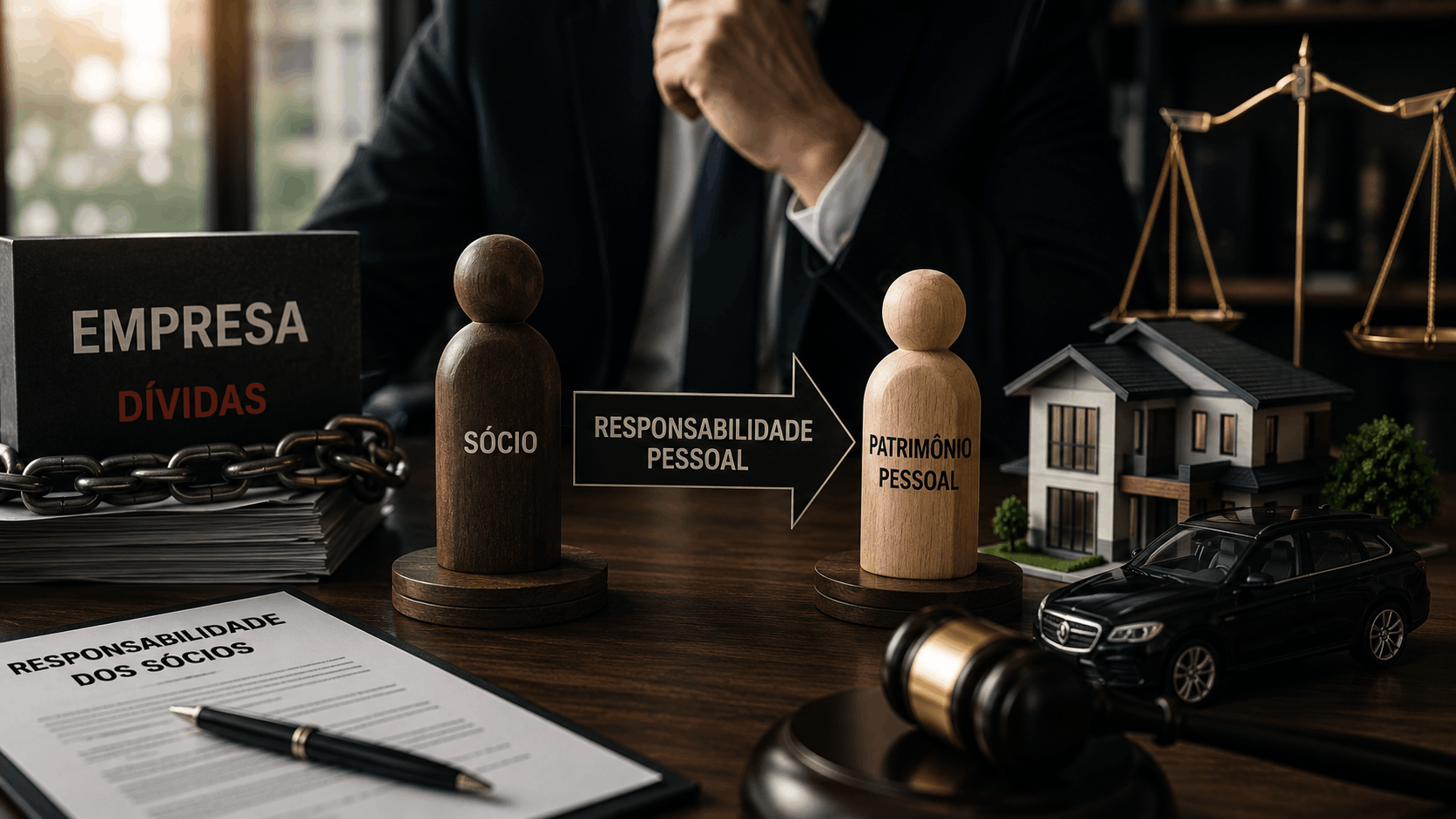 A responsabilidade dos sócios por dívidas da empresa, quando é possível atingir o patrimônio pessoal?